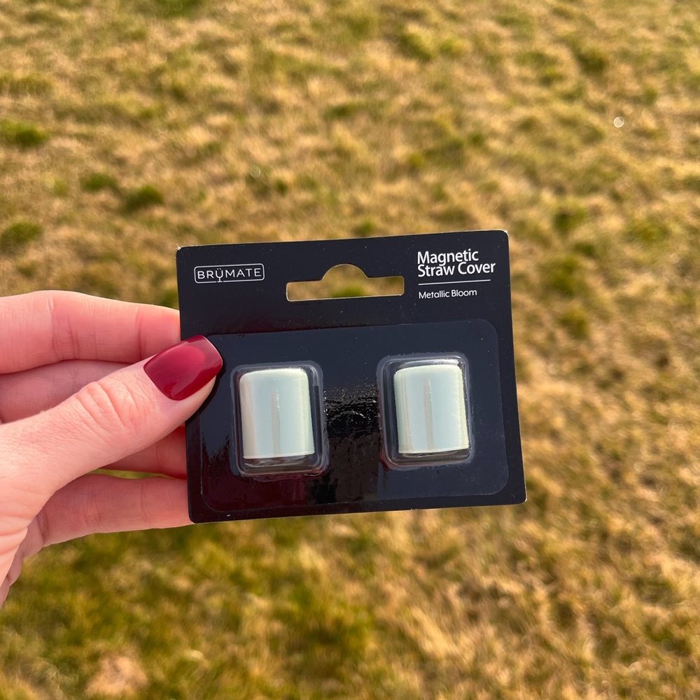 BrüMate Limited Edition Golden Bloom Straw Covers